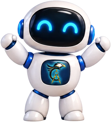 Mascote comemorando